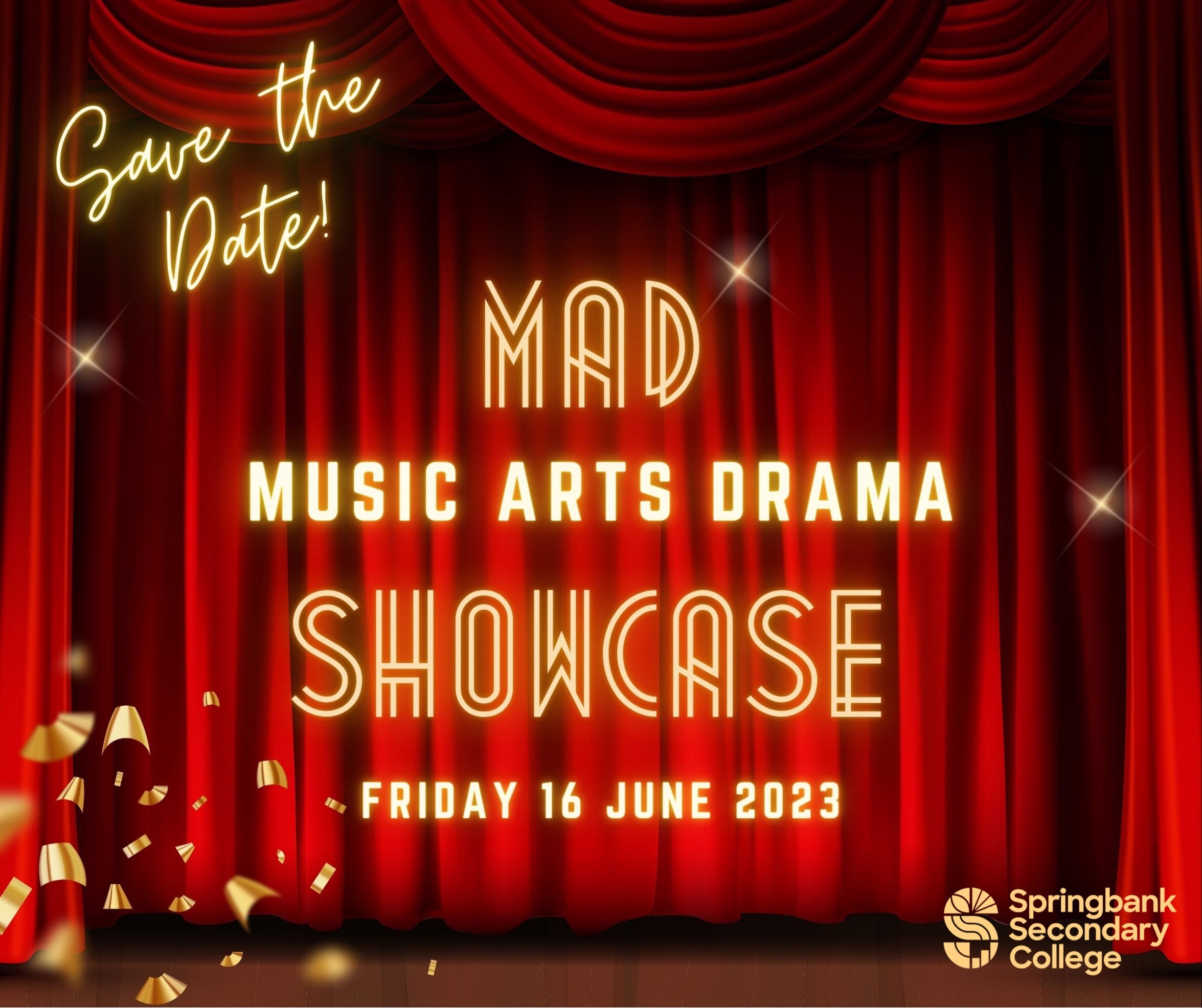 Save the date for our MAD Showcase!